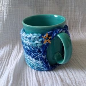 Crochet mug cozy